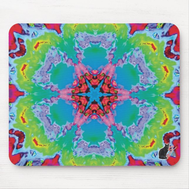 Stemma Kaleidoscope Mouse Pad (Frente)