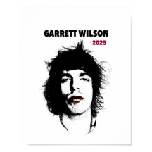 Stencil Garrett Wilson 2025 Poster