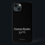Stephen King, Constant Reader<br><div class="desc">Este é provavelmente o nosso design mais popular. Vende frequentemente mesmo anos depois da sua estreia.</div>