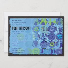 STEPPING STONES Bar Bat Mitzvah Convite