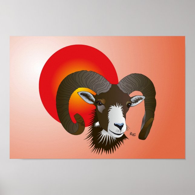 Sternzeichen - Poster de Largura (Frente)