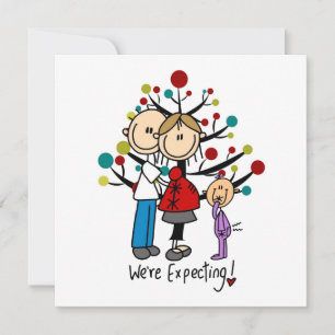 Stick Figures Expectativa Parente Girl