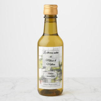 Sticker a bouteille de vin