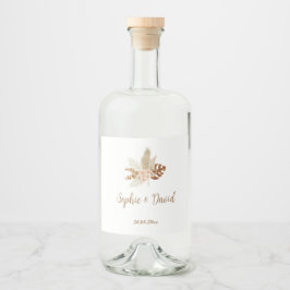 Sticky Labels Bohemian de Casamento