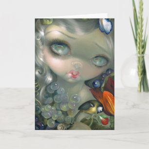 "Stilleven mim: Slak cartão do en Schedel"