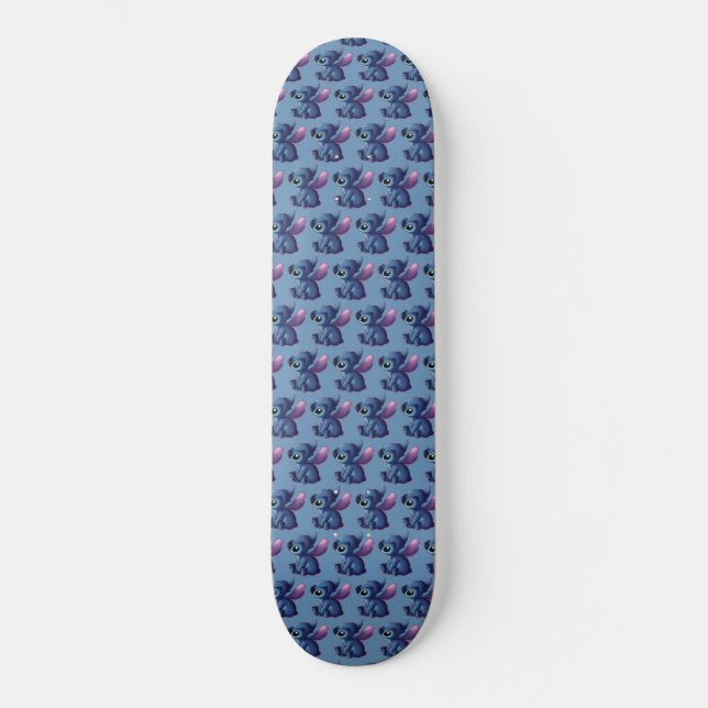 Stitch Skateboard (Frente)