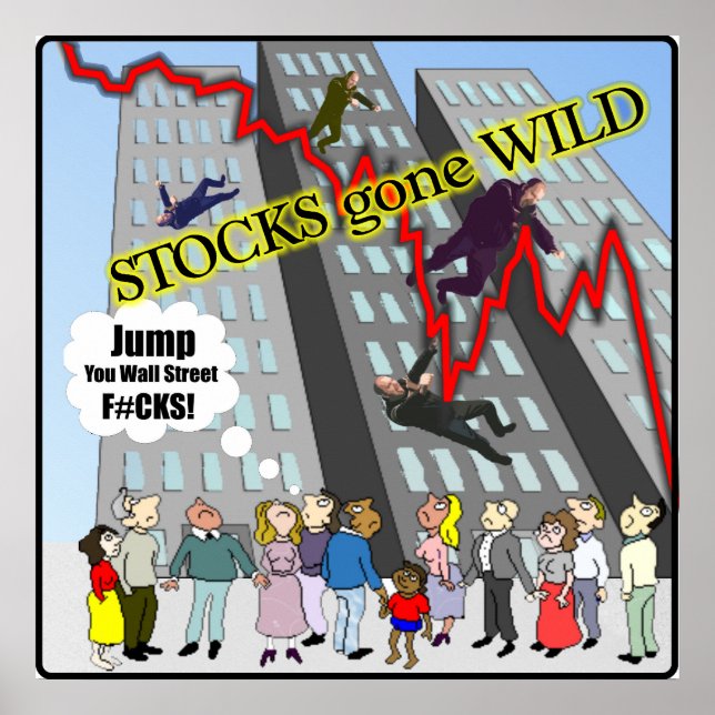 Stocks perdidos Poster da Wall Street Wild (Frente)