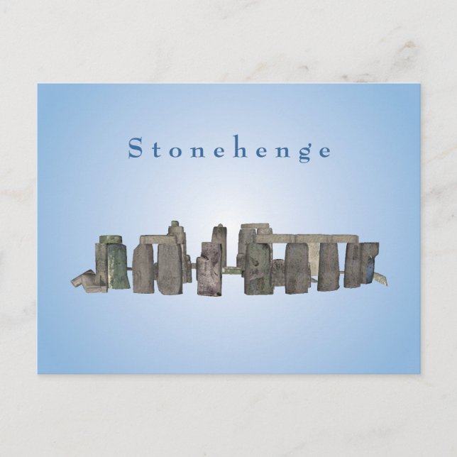 Stonehenge: Cartão Postal (Frente)