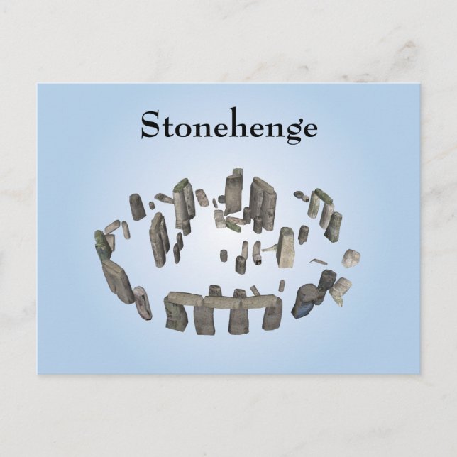 Stonehenge: Cartão postal (Frente)