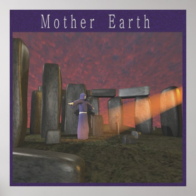 Stonehenge poster (Frente)