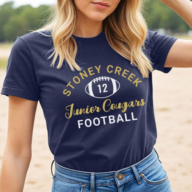 Stoney Creek Junior Cougars Futebol Navy (Criador carregado)