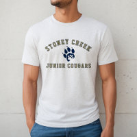 Stoney Creek Junior Cougars White Fleck Masculino