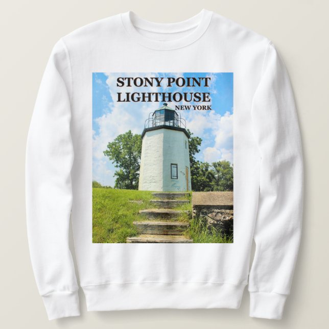 Stony Point Lighthouse, camiseta de Nova Iorque (Frente do Design)