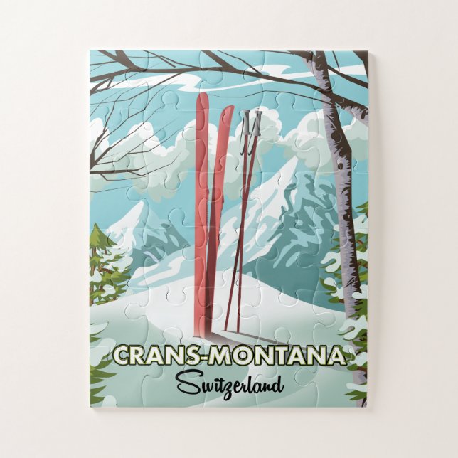 Stoos Suiça Jigsee Quebra-cabeça (Vertical)