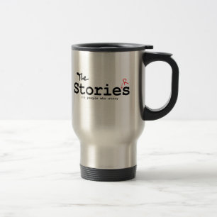 Storiers - caneca de viagem inoxidável - logotipo