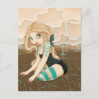 Storm Caster - Cartão postal de fada