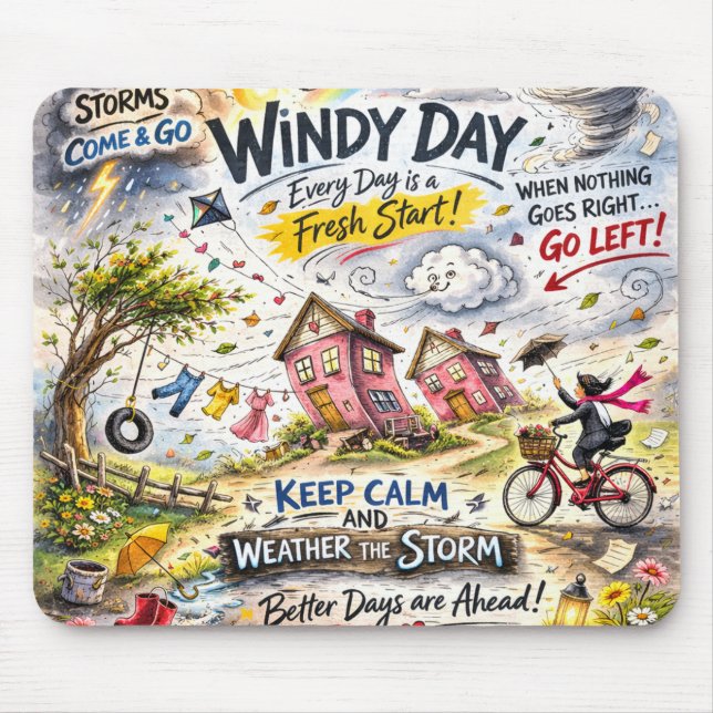 Stormy Days Mousepad (Frente)