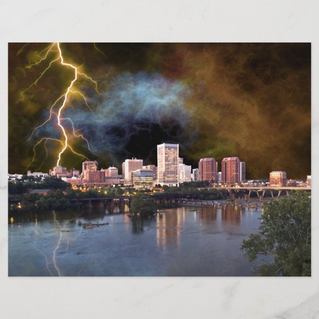 Stormy Richmond Skyline (Frente)