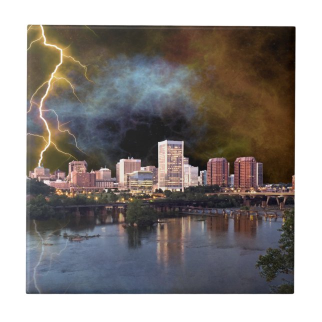 Stormy Richmond Skyline (Frente)