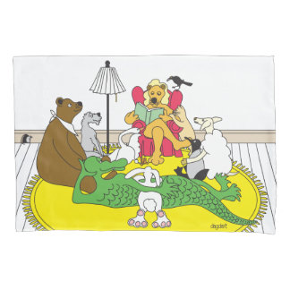 Story Hour Whimsical Pillowcase