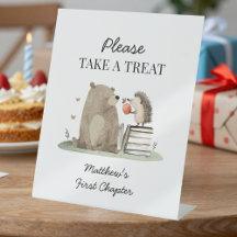 Storybook Woodland Animals Take A Treat