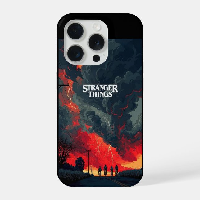 Stranger Things Tough Phone Case — Retro 80s  (Verso)