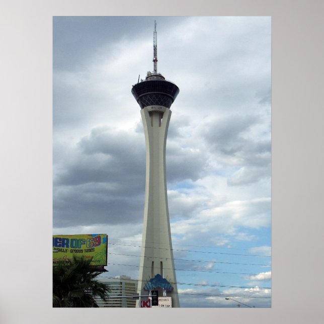 Stratosphere Las Vegas Closeup Poster (Frente)