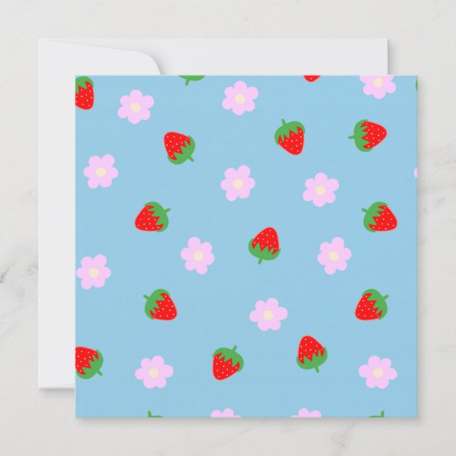 Strawberries & Flowers (Frente)