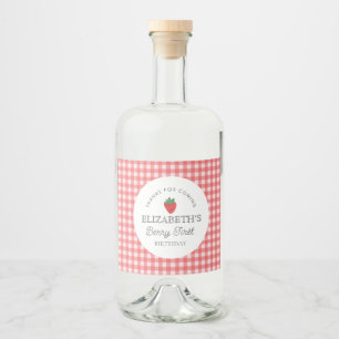 Strawberry Berry First Picnic Birday