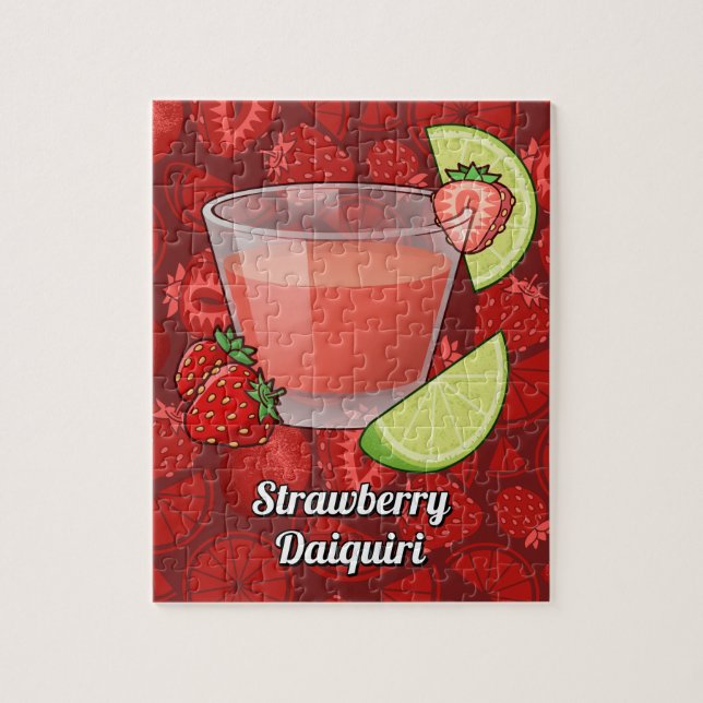 Strawberry Daiquiri Jigsee Quebra-cabeça (Vertical)