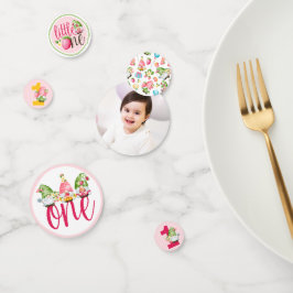 Strawberry Gnomo Pequena Foto de Um primeiro anive