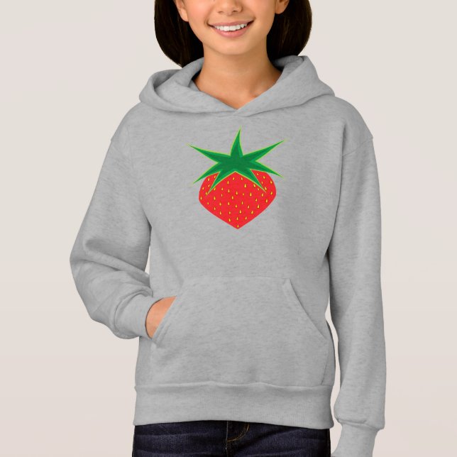 Strawberry Kids Pullover Hoodie (Frente)