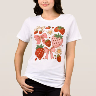 Strawberry Lovers Cute Fruit Festive
