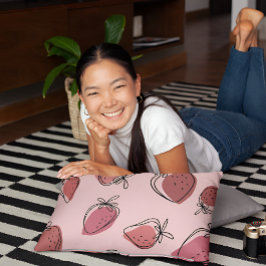 Strawberry Patterno Pillowcase