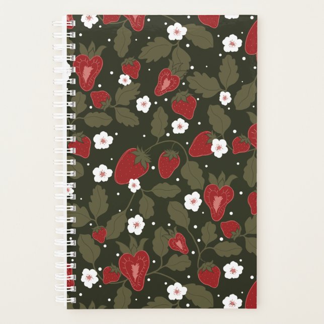 Strawberry Planner | planejador fofo (Frente)