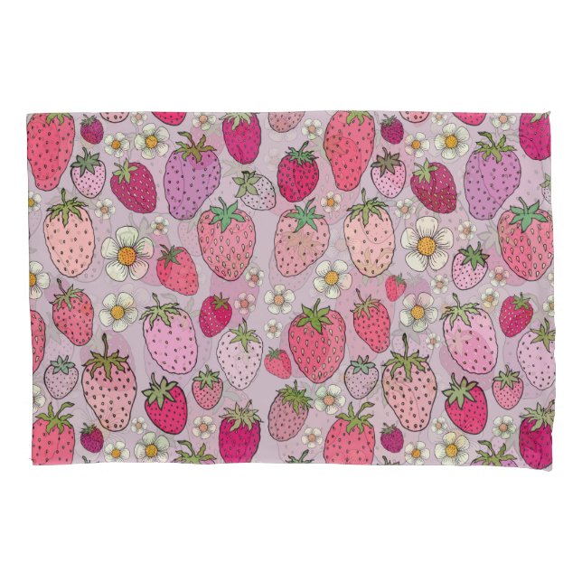 Strawberry Summer Seamless Patterno (Frente)