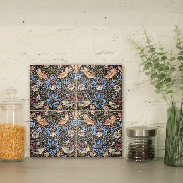 Strawberry Thef Birds William Morris (Criador carregado)