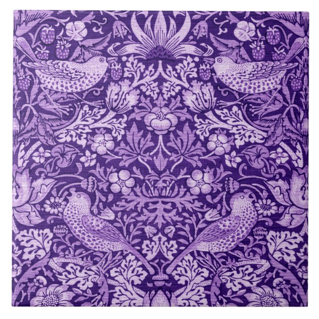 Strawberry Thef Purple, William Morris (Frente)