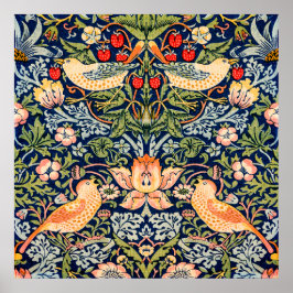Strawberry Thief Poster por William Morris
