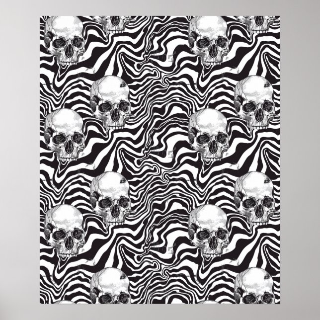 Street Art Skull Poster Design A11 (Frente)