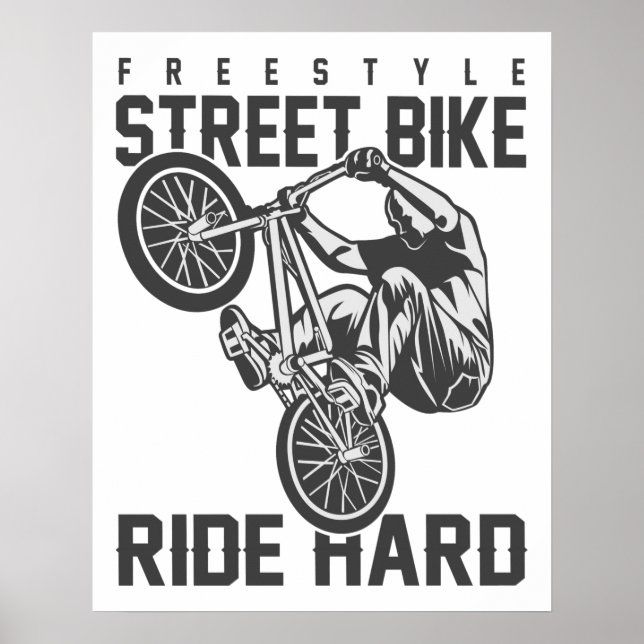 Street Bike poster (Frente)