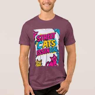 Street Cats Essential – Bold Multicolor Tee