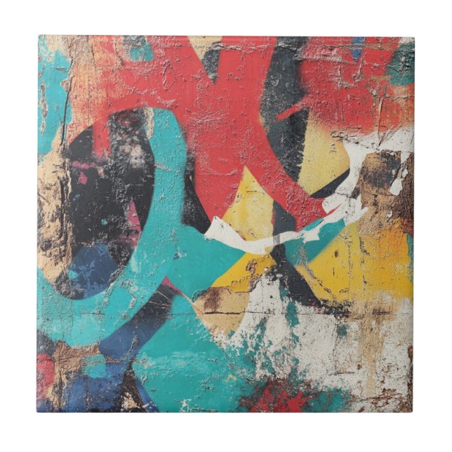 Street Mural with Layered Drips & Urban Color (3) (Frente)