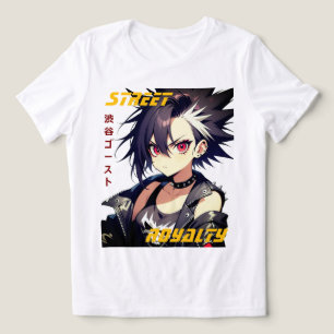Street Royalty Anime Tee - Shibuya Ghost Edition