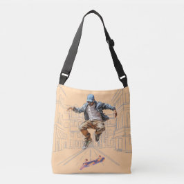 Street Skateboarder Bolsa Crossbody Bag