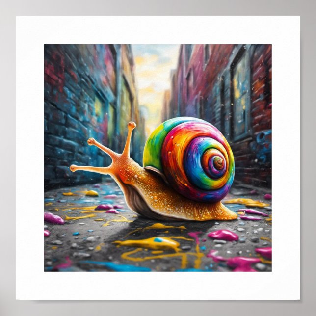 Street Snail Poster (Frente)