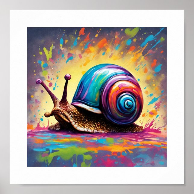 Street Snail Poster (Frente)