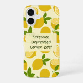 Stressed Depressed Lemon Zest