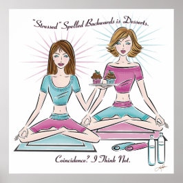 Stressed Spelled Backwards is Desserts Poster