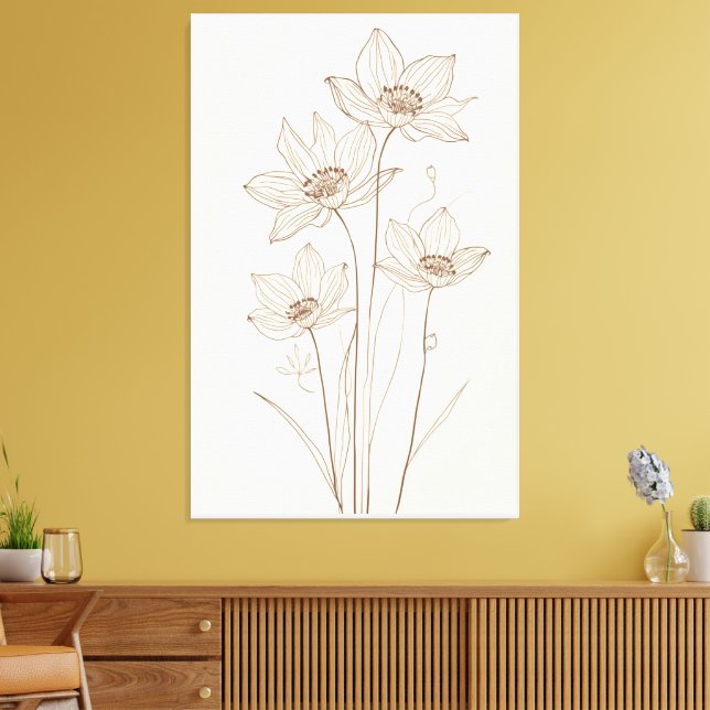 Stretched Canvas Print (Insitu(Sala de estar))